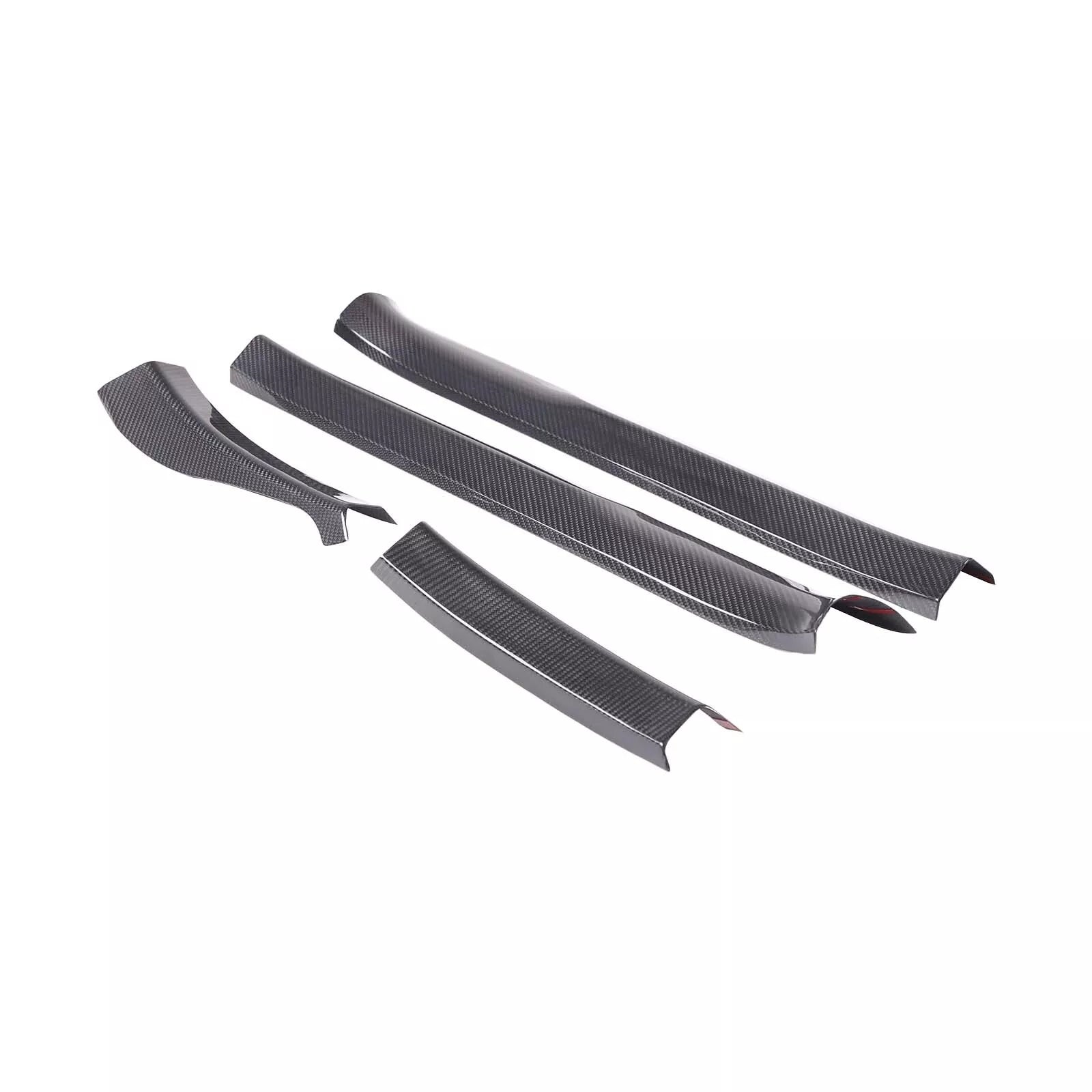 C8 Corvette Carbon Fiber Full Interior Door Entry Covers