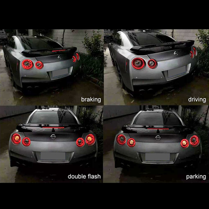 2009 - 22 Nissan R35 GTR Rear Bumper Conversion &amp; Tail lights Kit