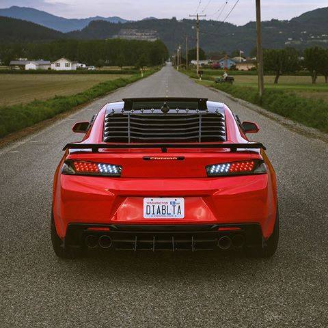 2016 - 18 Camaro Spec-D Smoked Sequential Tail Lights