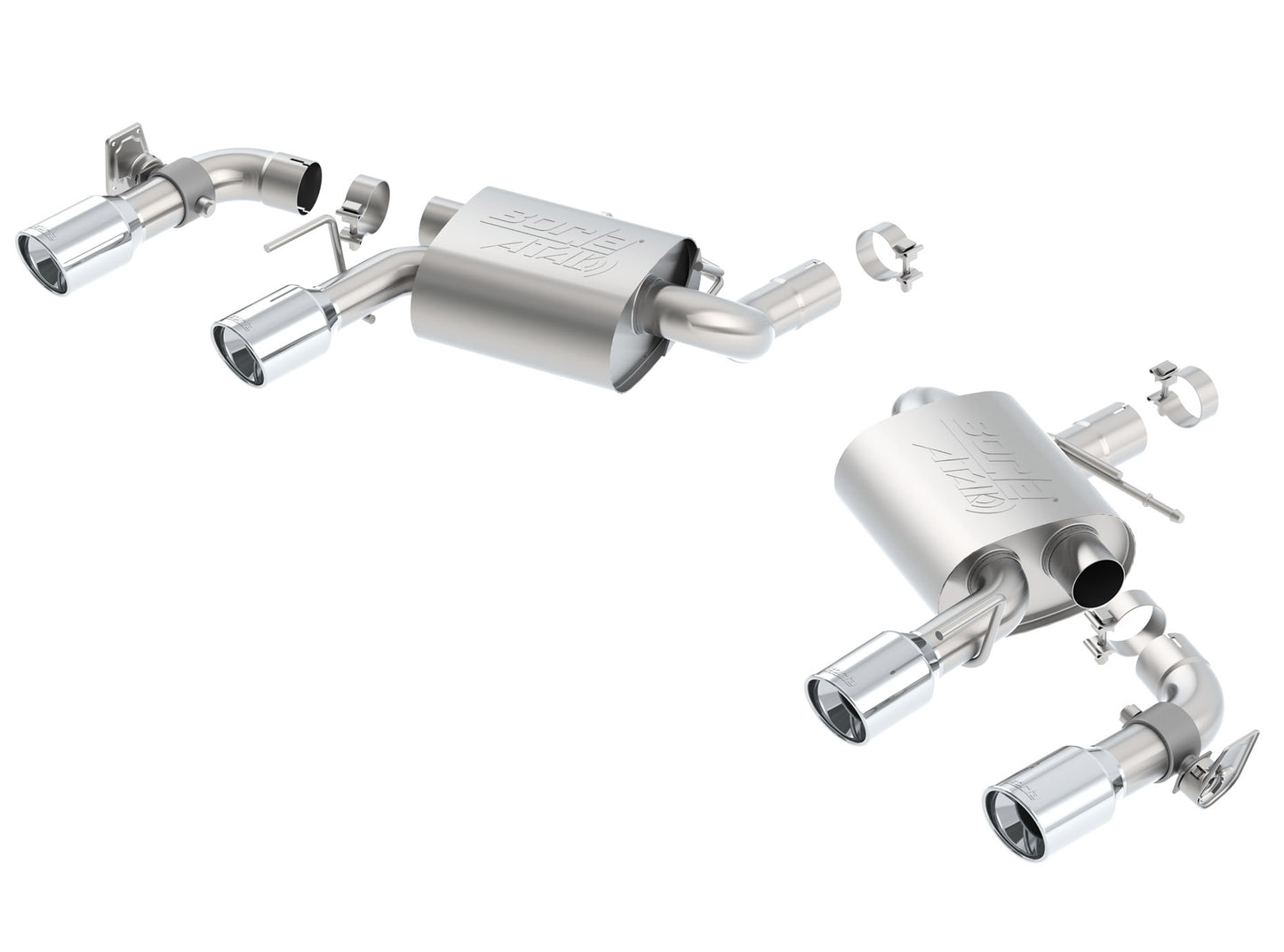 2016 - 24 Camaro SS / LT1 / ZL1 Atak Axle-Back Quad Tip Exhaust (11925)