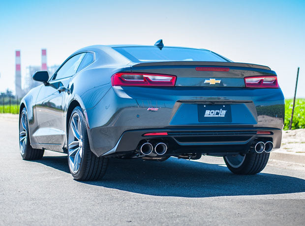 2016 - 24 Camaro LT Borla S-Type Axle-Back Quad Tip Exhaust (11926)