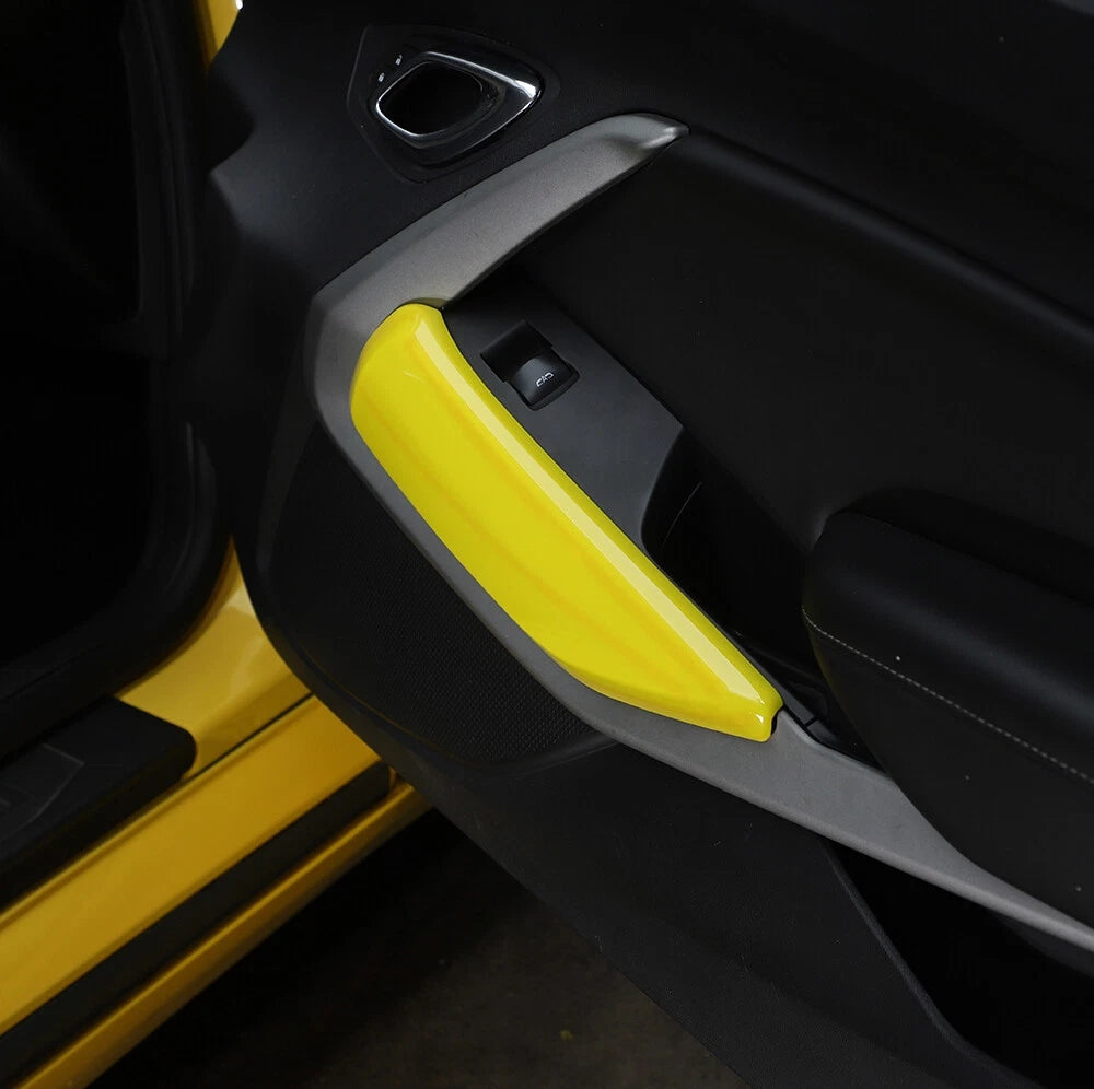 2016 - 24 Camaro ABS Door Knee Bolster Trim Kit | Carbon, Red, Blue, Yellow