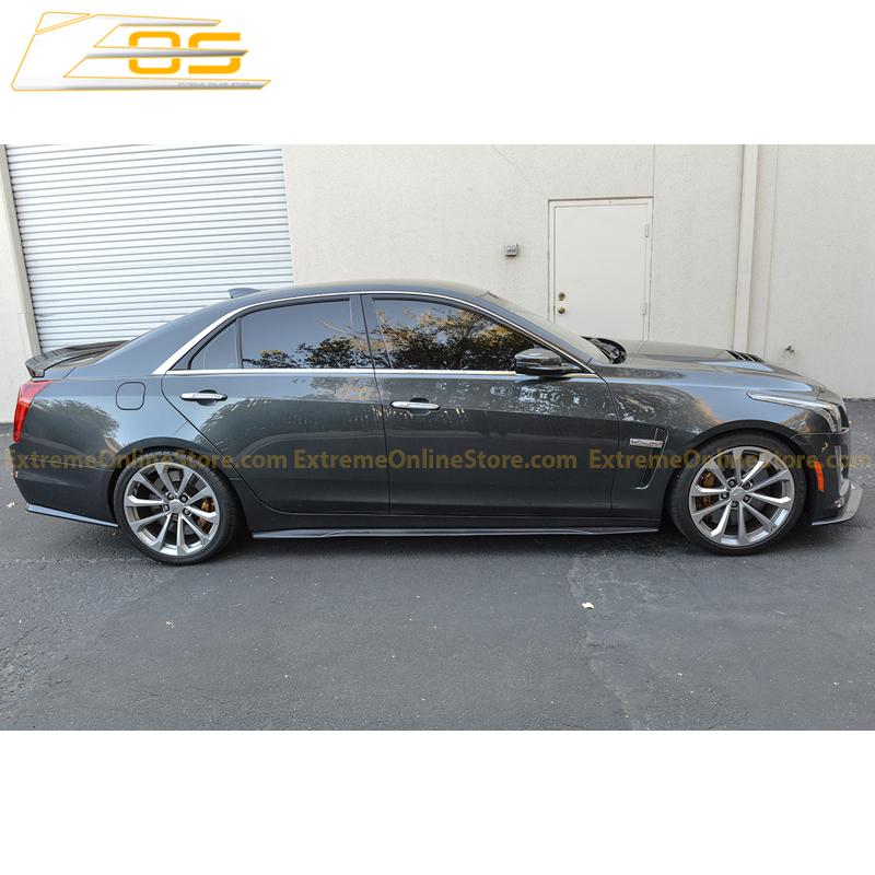 2016 - 19 Cadillac CTS-V Carbon Fiber Side Skirt Rocker Panels