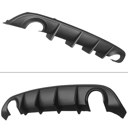 2015 - 24 Charger SRT Rear Diffuser + V2 Style Side Diffuser Extensions | Matte / Carbon