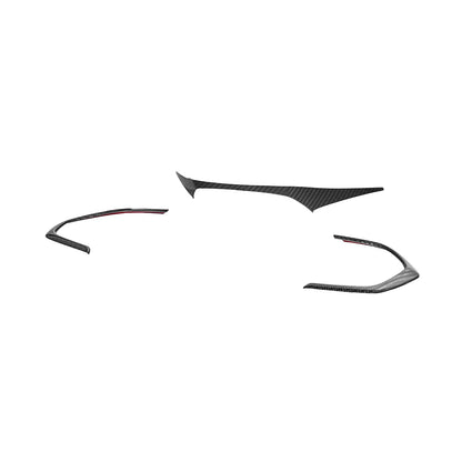 Corvette C7 Dry Carbon Fiber Speedometer Trim Cover Set image 9