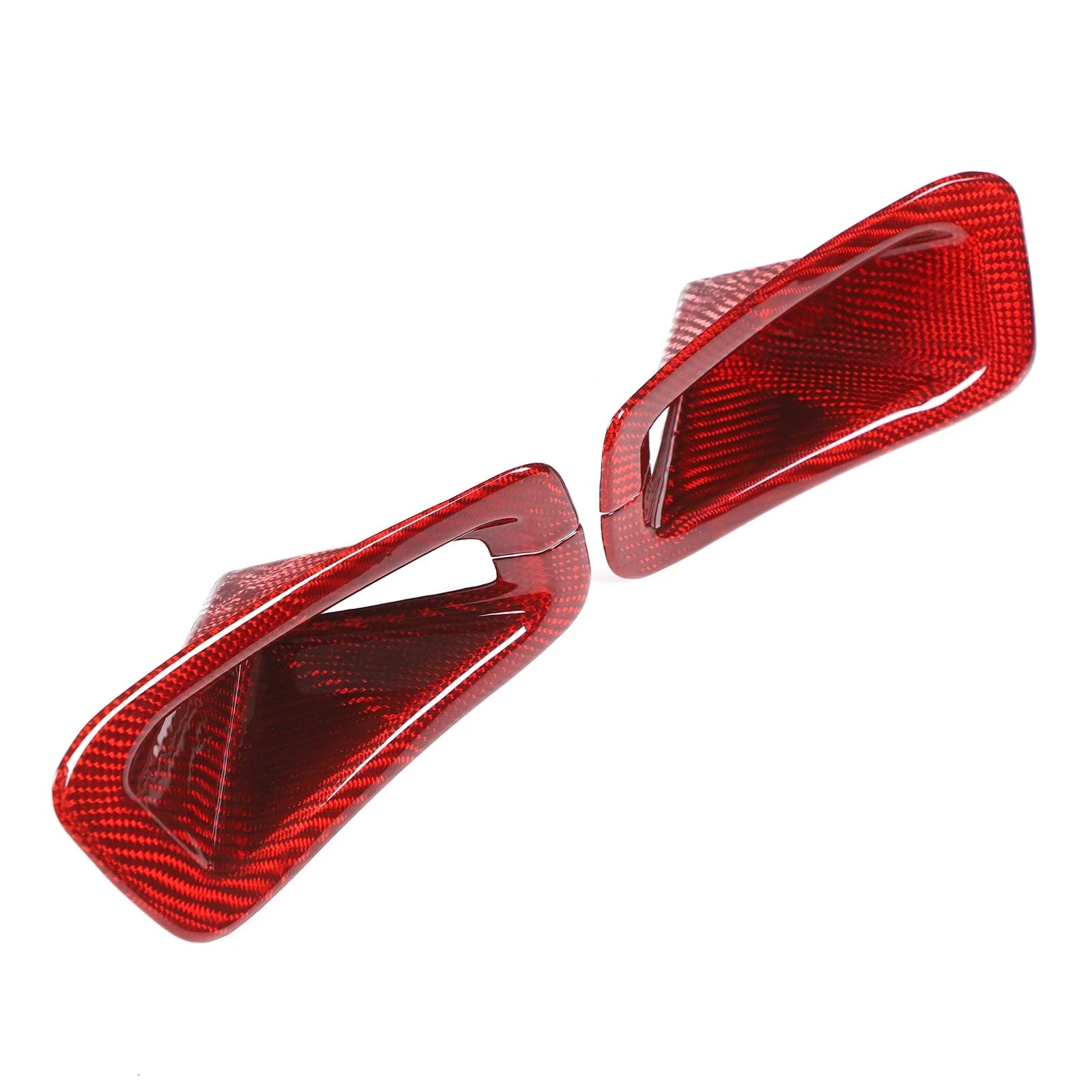 C8 Corvette Real Carbon Fiber Seat Belt Trim Cover | Stingray / Z06