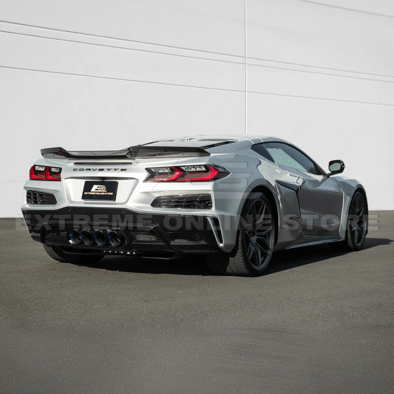 C8 Corvette Z06 Carbon Fiber Spoiler Wicker Bill Kit