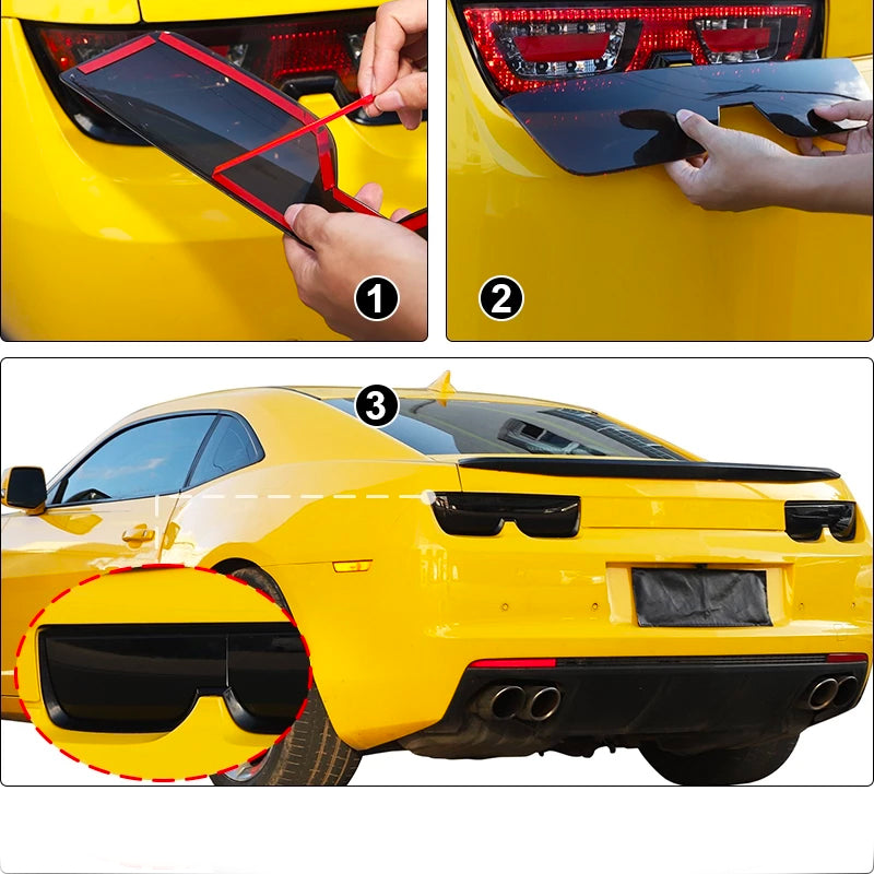Smoked Tail Light Covers | 2010 - 2013 Chevy Camaro