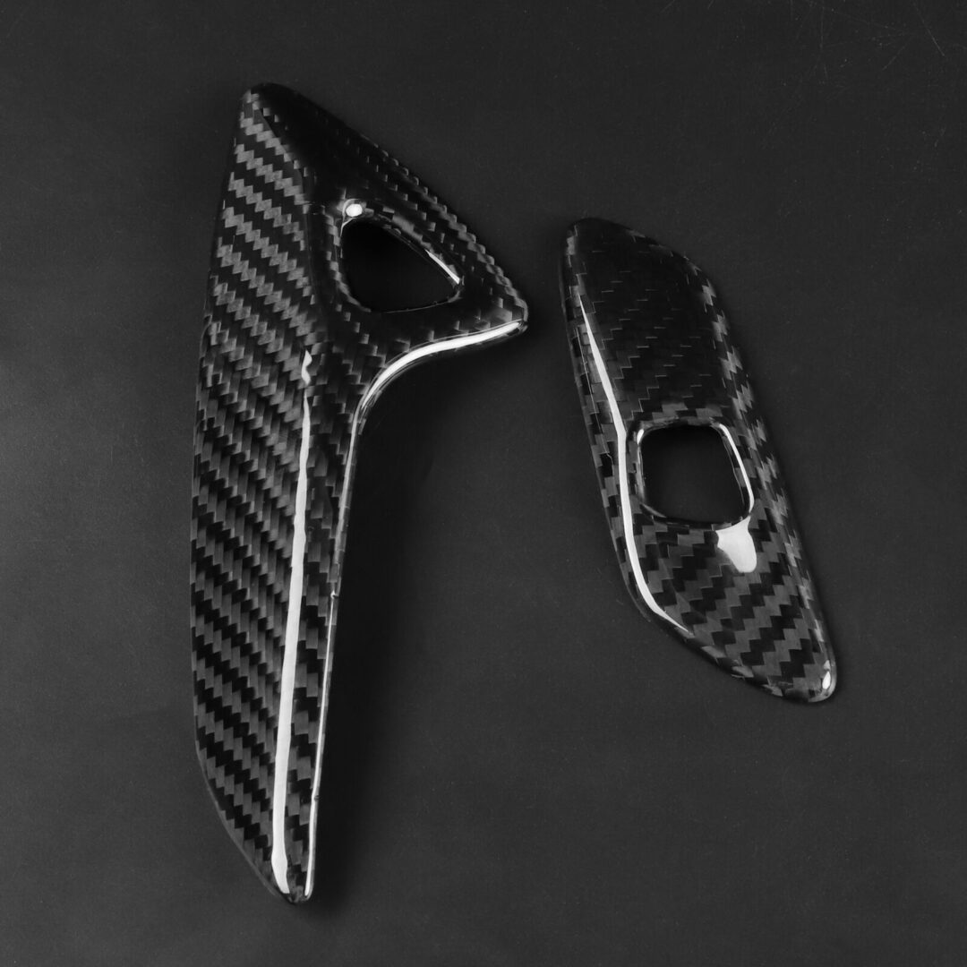 2014 - 19 C7 Corvette Carbon Fiber Interior Door Handle Cover | Next-Gen Carbon