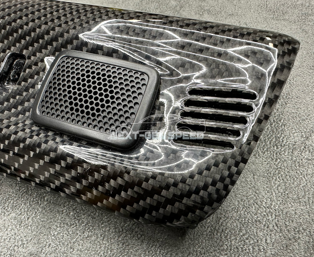 C8 Corvette Carbon Fiber Interior Upper Roof Reading Light Panel Replacement