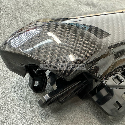 C8 Corvette Carbon Fiber Interior Climate Control Console Replacement | Next-Gen Carbon