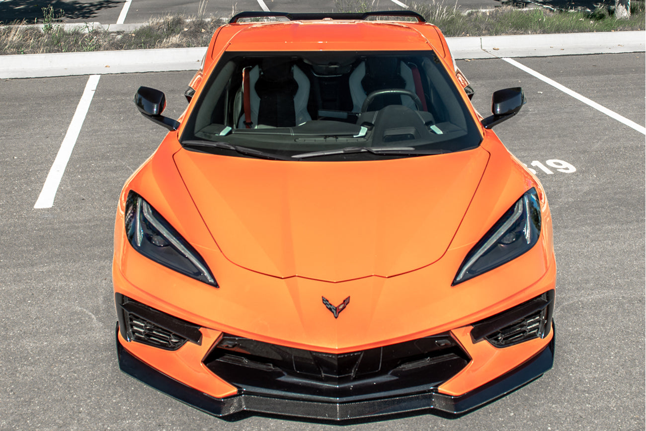 C8 Corvette Stingray 5VM Splitter + Side Skirts Kit