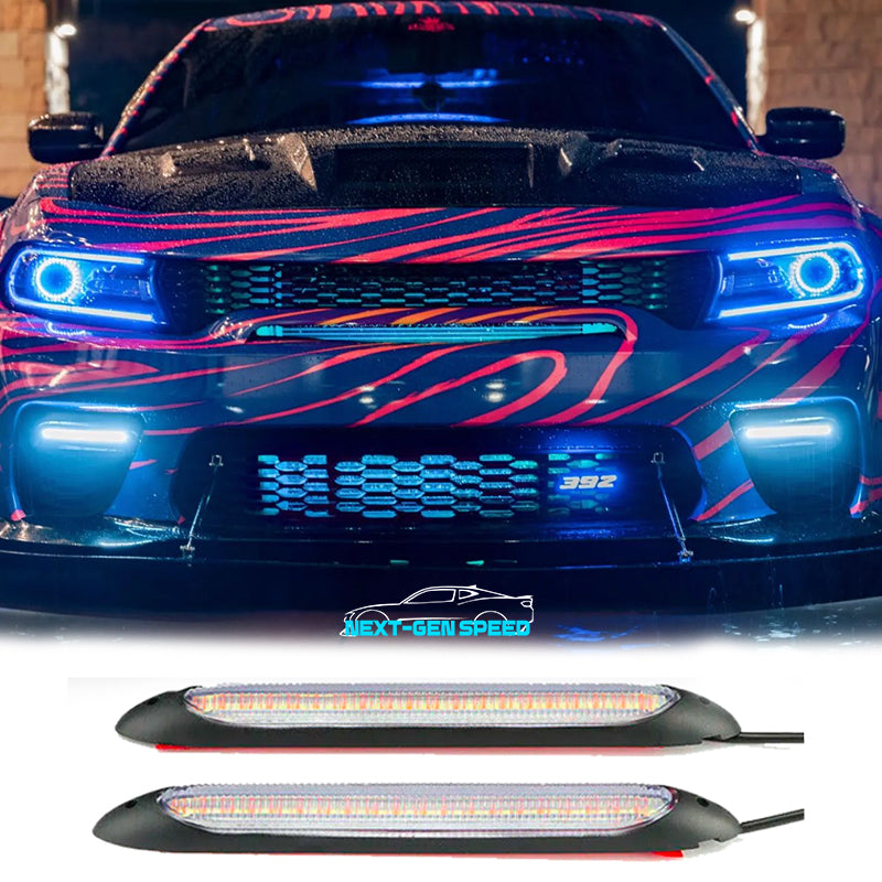 Dodge Charger / Chrysler 300 Front LED DRL Fog Lights