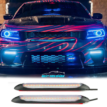 Dodge Charger / Chrysler 300 Front LED DRL Fog Lights