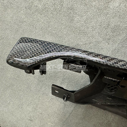 C8 Corvette Carbon Fiber Interior Climate Control Console Replacement | Next-Gen Carbon
