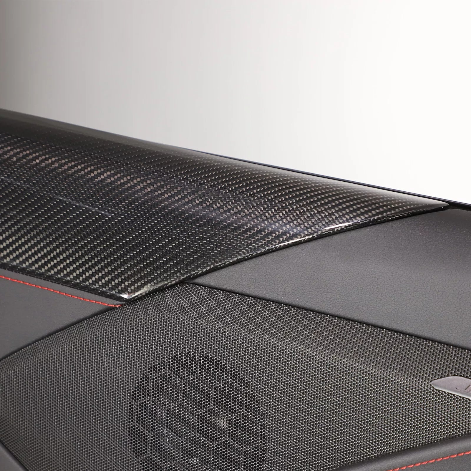 C8 Corvette Carbon Fiber Interior Inner Door Upper Covers | Next-Gen Carbon