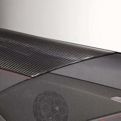 C8 Corvette Carbon Fiber Interior Inner Door Upper Covers | Next-Gen Carbon