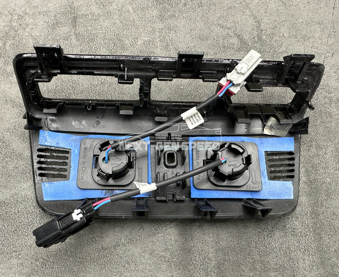 C8 Corvette Carbon Fiber Interior Upper Roof Reading Light Panel Replacement