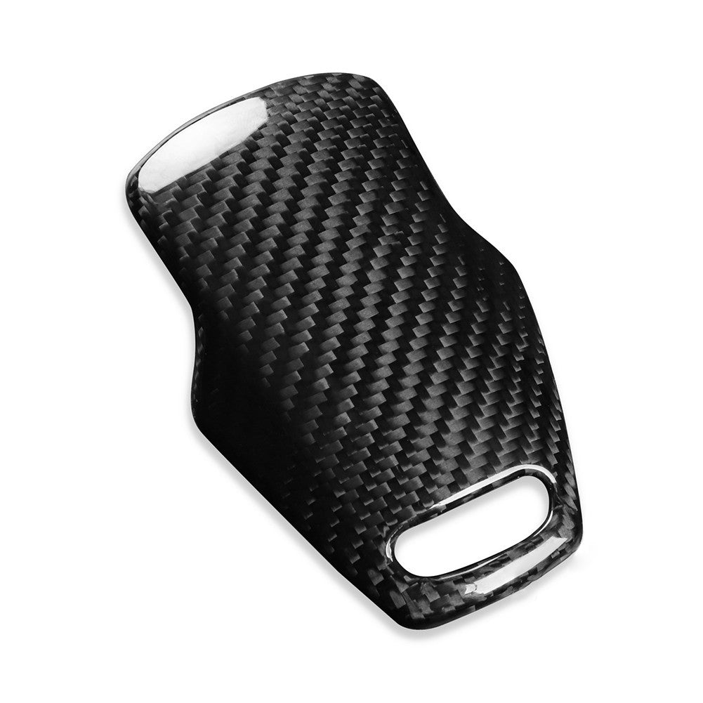 C8 Corvette Carbon Fiber Mode Selector Cover (With/Without Logo) | Black / Red / Blue Carbon