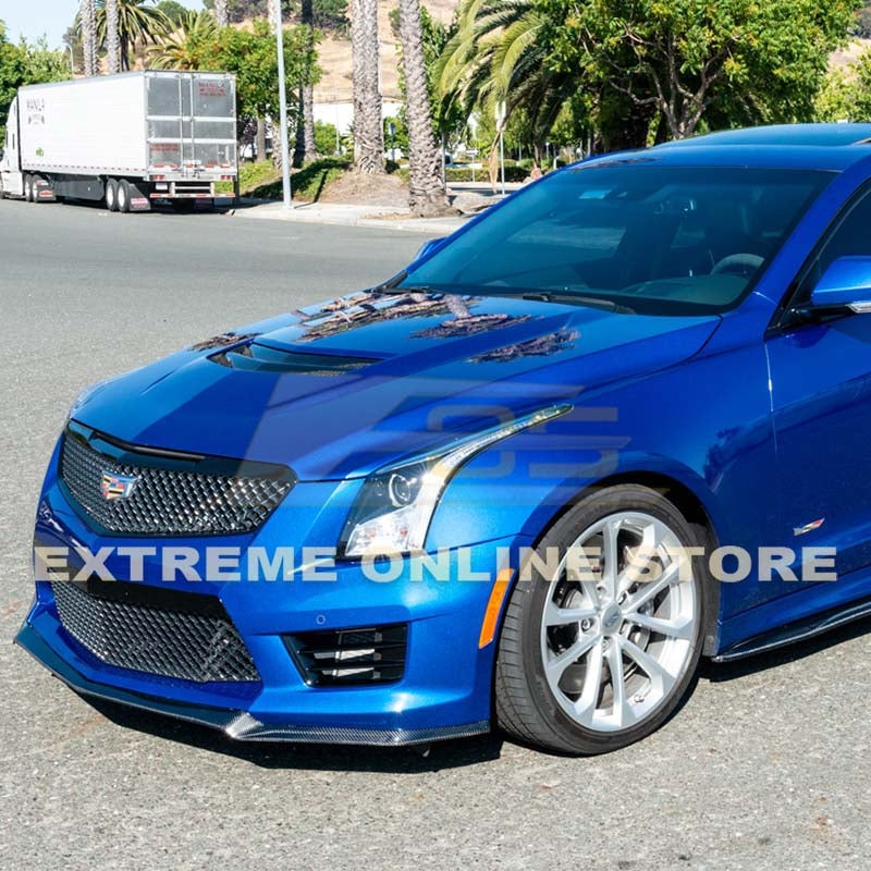2016 - 19 Cadillac ATS-V Carbon Fiber Front Splitter