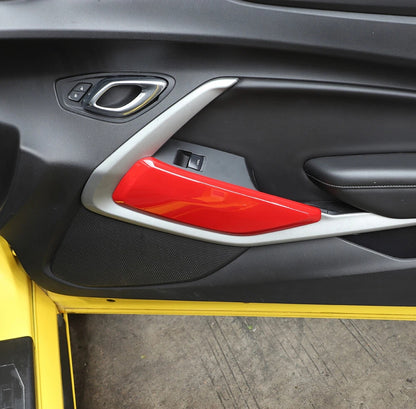 2016 - 24 Camaro ABS Door Knee Bolster Trim Kit | Carbon, Red, Blue, Yellow
