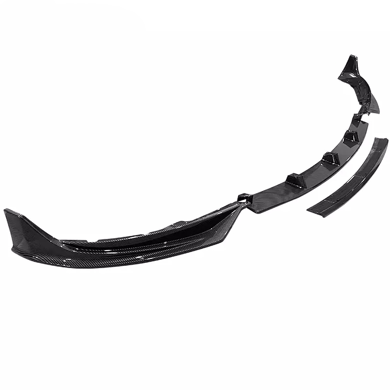2017 - 23 Model 3 Gloss Black Front Bumper Lip Splitter 4PC