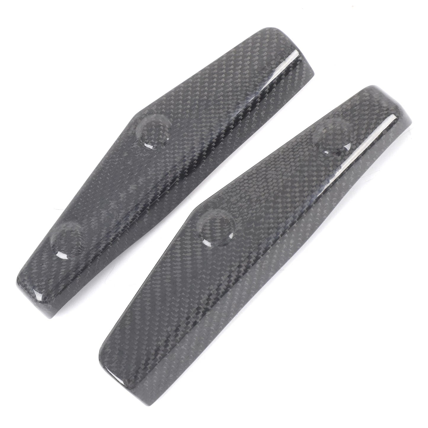 C8 Corvette Carbon Fiber Emergency Door Unlock Trim Covers