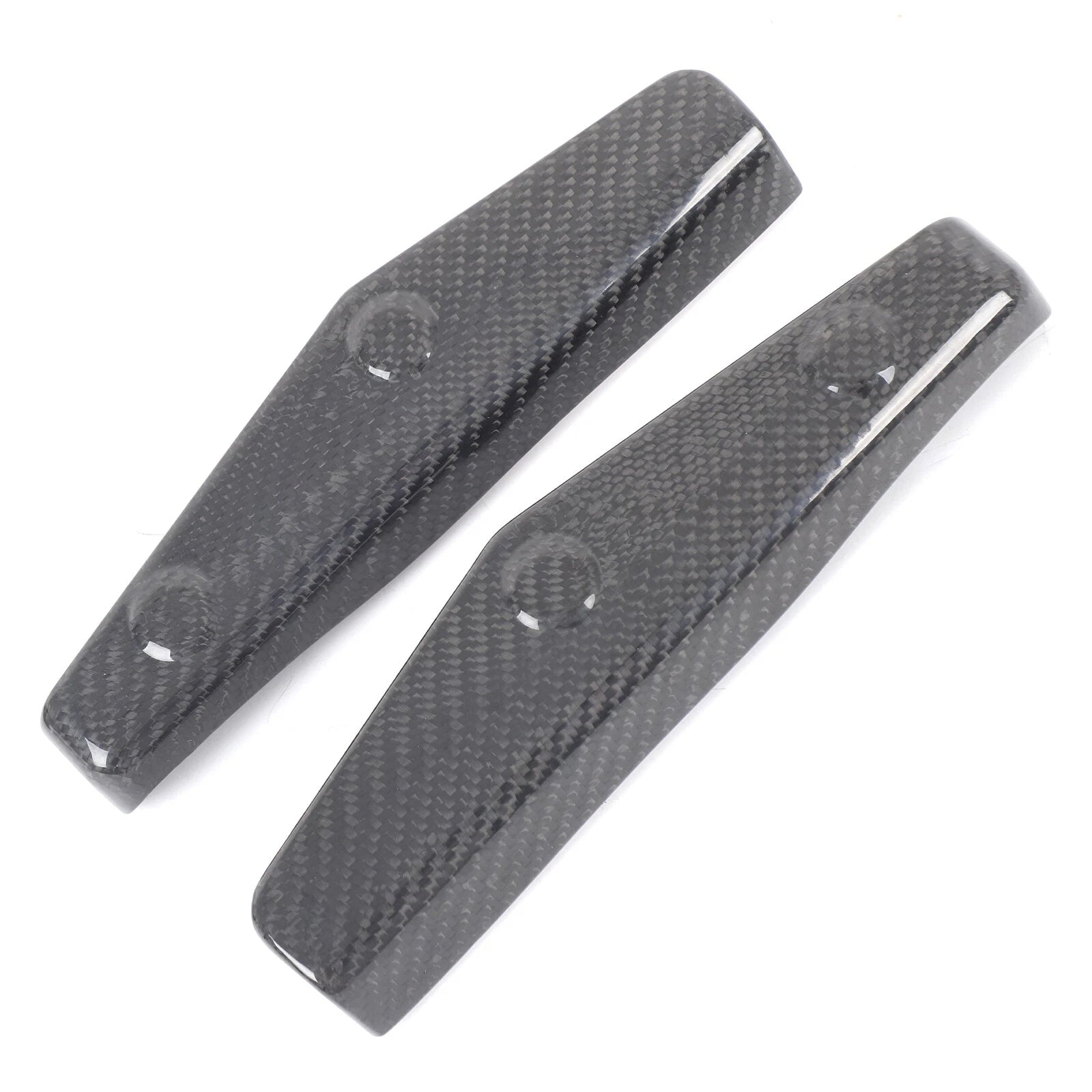 C8 Corvette Carbon Fiber Emergency Door Unlock Trim Covers