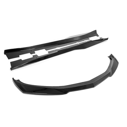 2016 - 24 Camaro  ZL1 Front Splitter Lip &amp; Side Skirts Kit