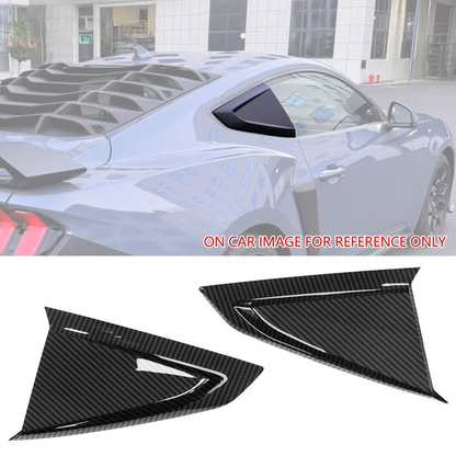 2024+ Mustang S650 Coupe V Style Side Window Louvers