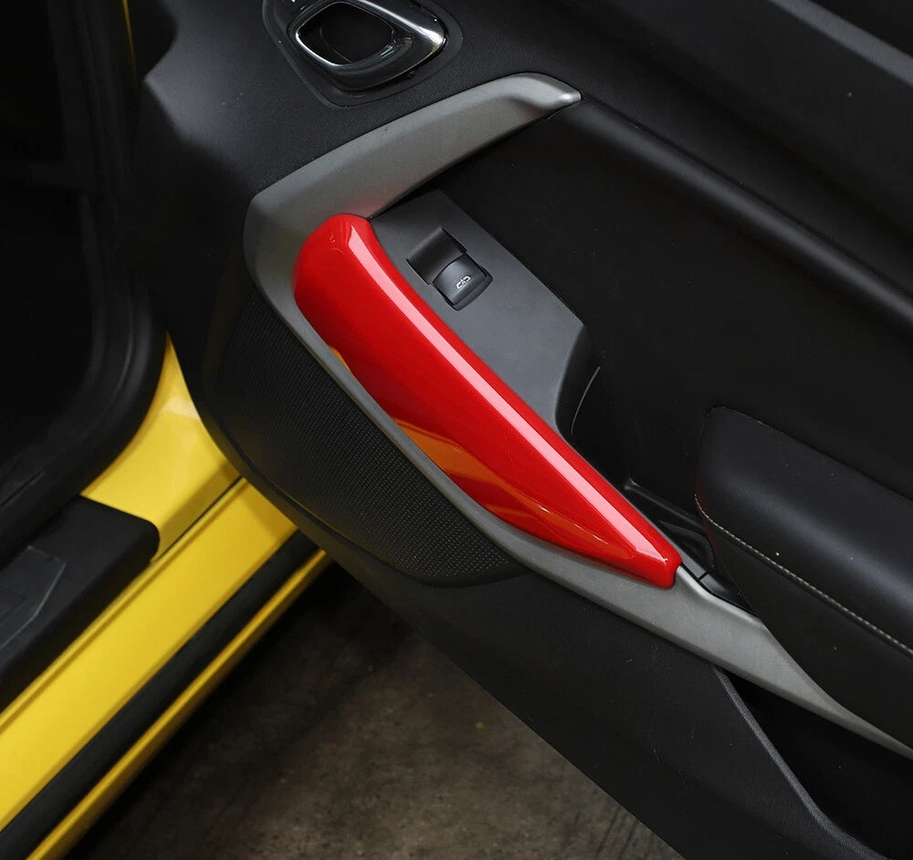 2016 - 24 Camaro ABS Door Knee Bolster Trim Kit | Carbon, Red, Blue, Yellow