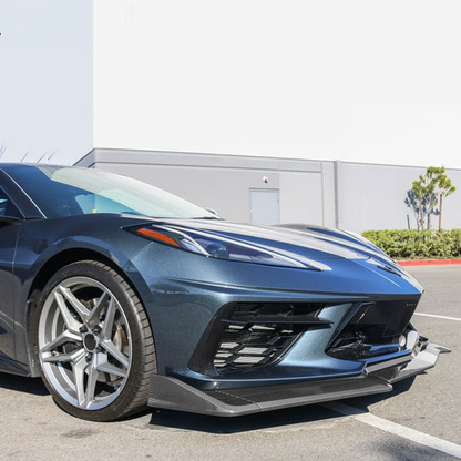 C8 Corvette IKON Style 5pc Front Splitter Lip