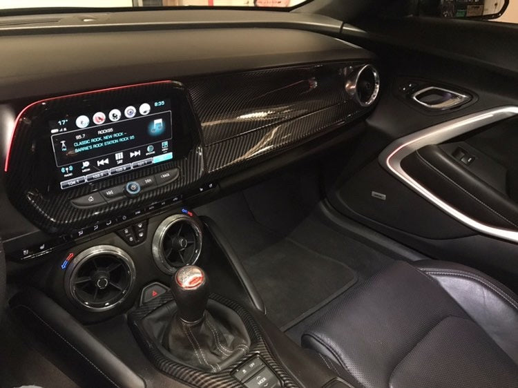 2016 - 24 Camaro Real Carbon Fiber Interior Trim Kit | Next-Gen Carbon