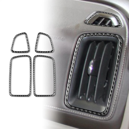 2015 - 20 GMC Canyon / Chevy Colorado Carbon Fiber Side Vent Overlays | Next-Gen Carbon
