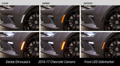 2016 - 24 Camaro LED Side Marker Lights (Smoked/Clear/Amber) | Diode Dynamics