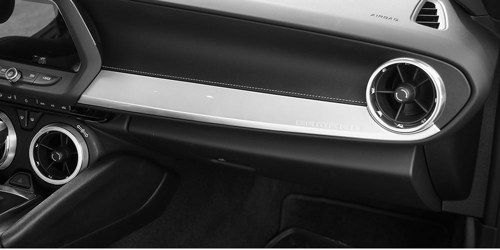 2016 - 24 Camaro Colored Co-Pilot Dashboard Cover (4 Colors) image 2
