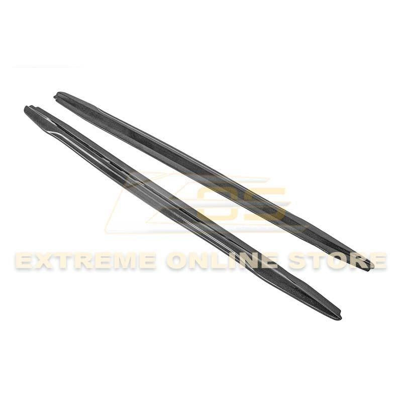 2016 - 19 Cadillac ATS-V Carbon Fiber Side Skirts Rocker Panels