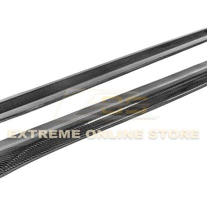 2016 - 19 Cadillac ATS-V Carbon Fiber Side Skirts Rocker Panels