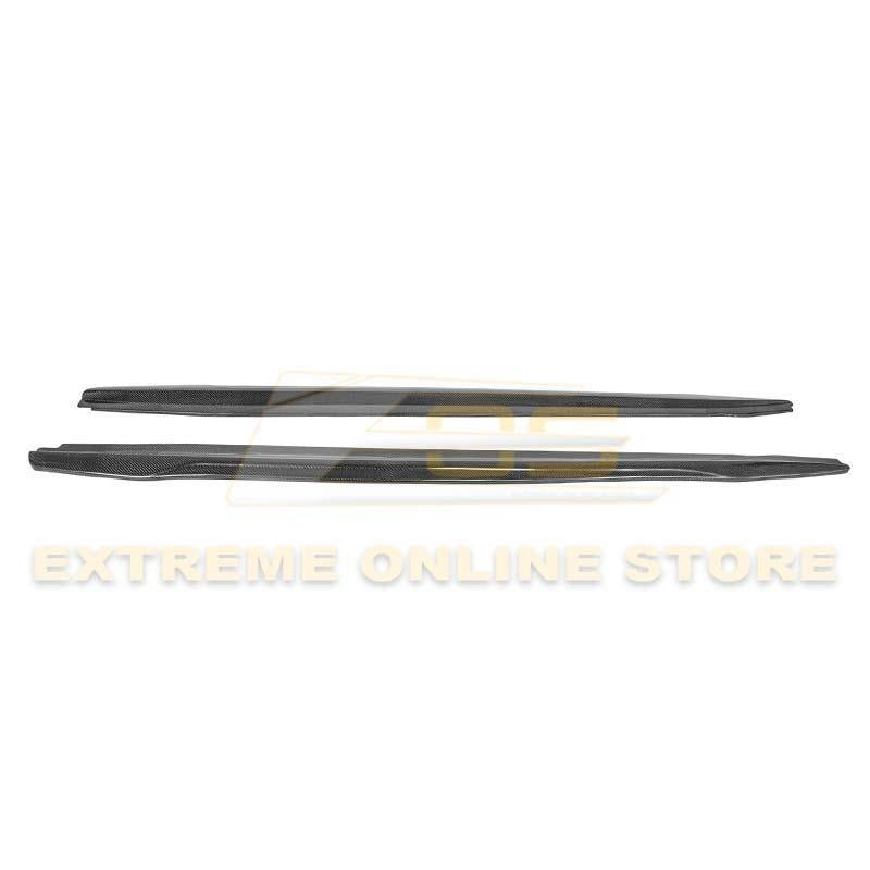 2016 - 19 Cadillac ATS-V Carbon Fiber Side Skirts Rocker Panels