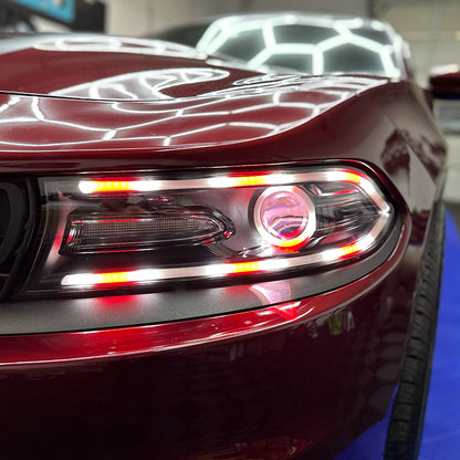 2015 - 24 Dodge Charger Pre-Built RGB Color Changing Headlights | Next-Gen Flow image 7