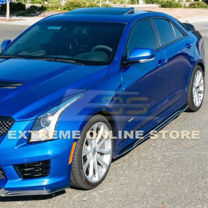 2016 - 19 Cadillac ATS-V Carbon Fiber Side Skirts Rocker Panels