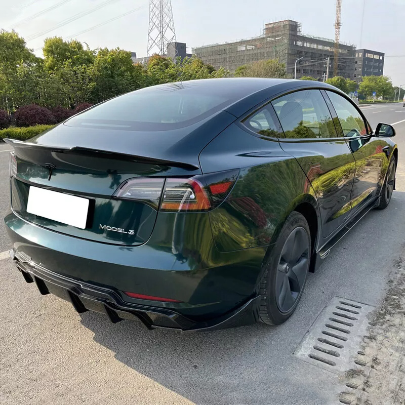 2017 - 24 Tesla Model 3 Side Skirts Rocker Panels