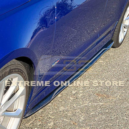 2016 - 19 Cadillac ATS-V Carbon Fiber Side Skirts Rocker Panels