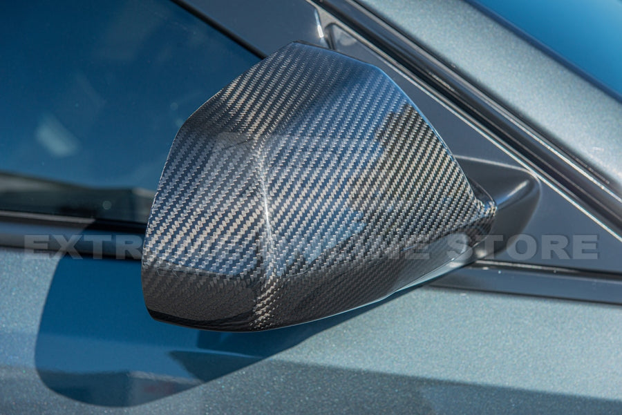 2009 - 15 Cadillac CTS / CTS-V Carbon Fiber Mirror Covers