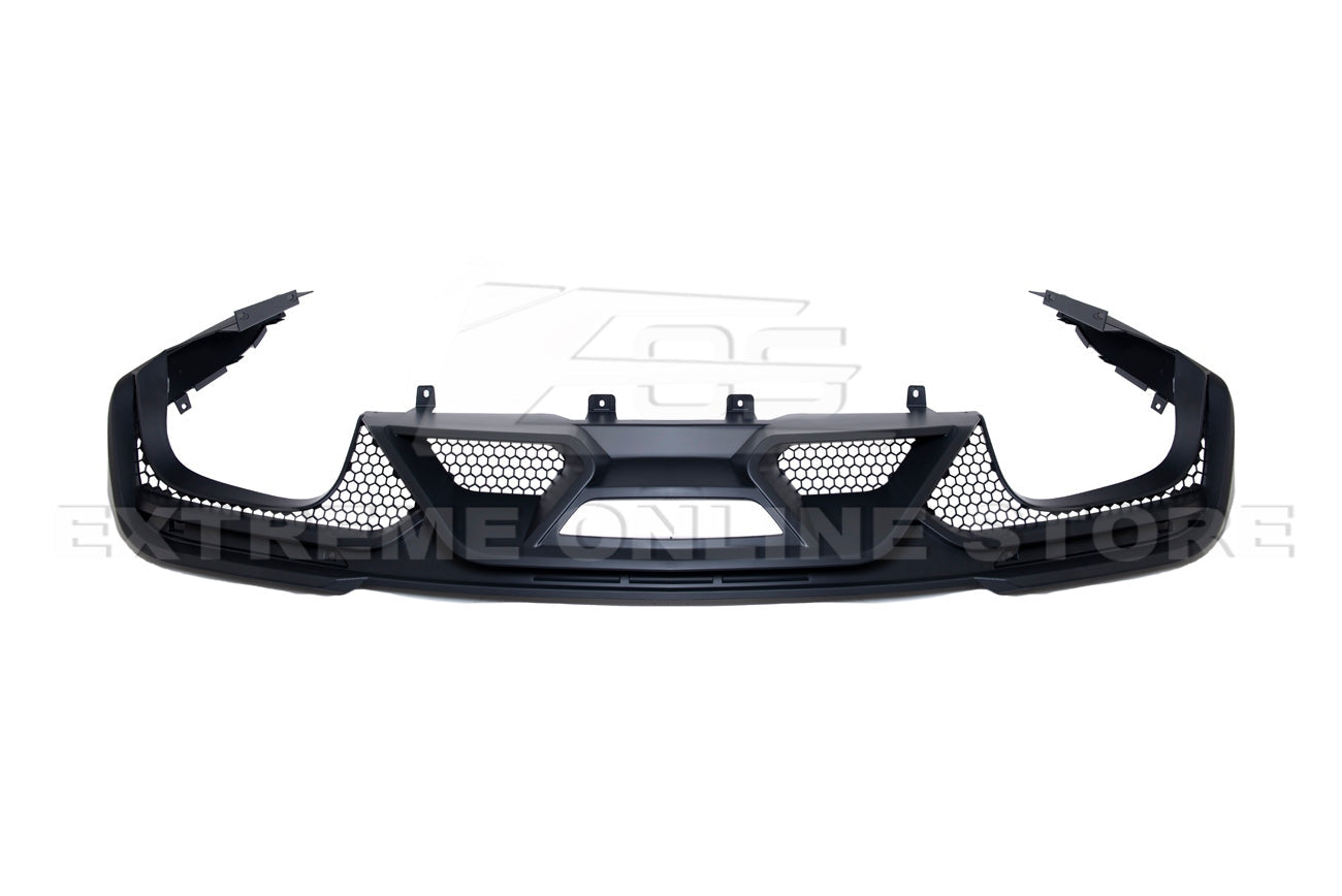2018 - 23 Mustang GT500 Quad Tip Rear Bumper Diffuser