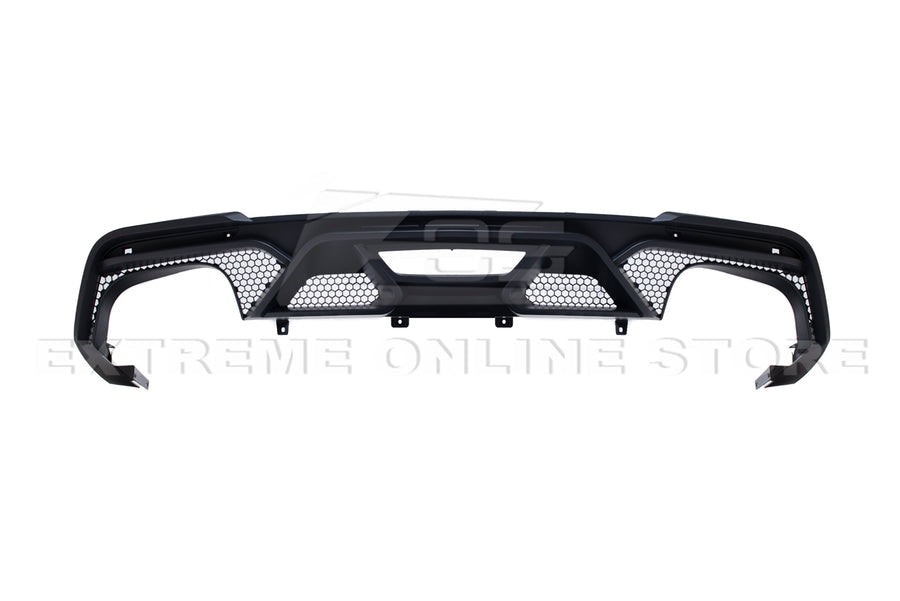 2018 - 23 Mustang GT500 Quad Tip Rear Bumper Diffuser