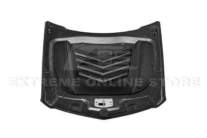 2009 - 15 Cadillac CTS-V Center Vented Carbon Fiber Hood