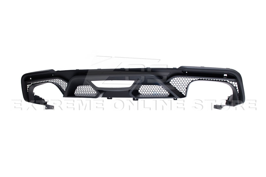 2018 - 23 Mustang GT500 Quad Tip Rear Bumper Diffuser