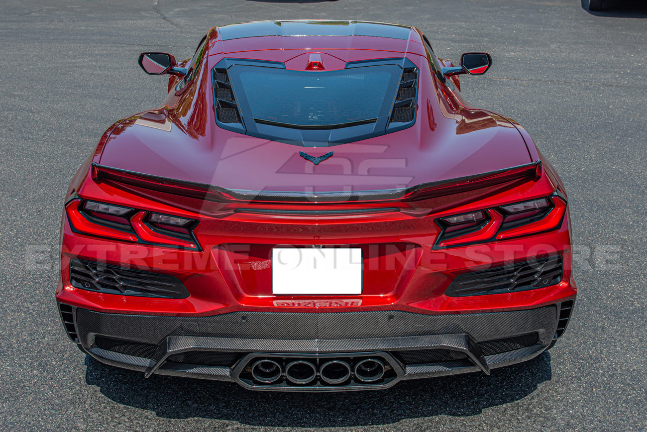 C8 Corvette Z06 Carbon Fiber Rear Diffuser Side Vents