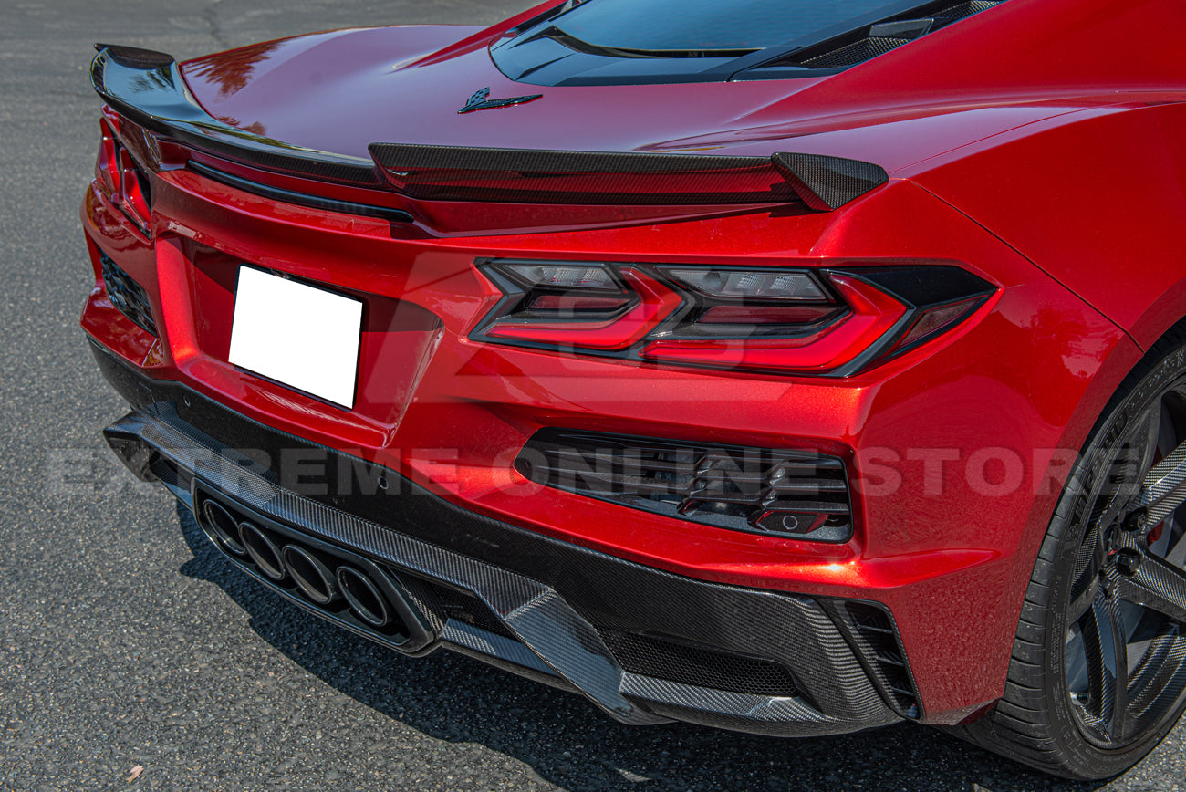 C8 Corvette Z06 Carbon Fiber Rear Diffuser Side Vents
